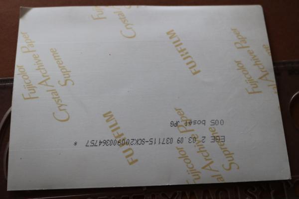 neuzeitlicher Abzug - Ritterkreuzträger Georg Bose mit original Unterschrift